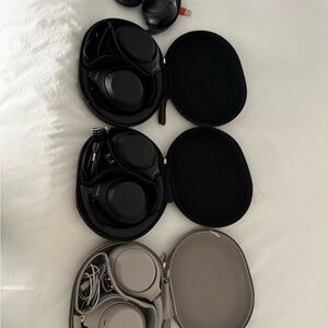 Sony Over-Ear Wireless Headphones - Black & Silver priced for 1 only